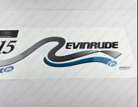 Evinrude 115HP Ficht Fuel Injection 1999-2000 White Cowl Outboard Decal Kit Evinrude 115HP Ficht Fuel Injection 1999-2000 White Cowl Outboard Decal Kit